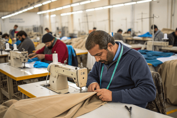 Tailor Makes Custom Garments