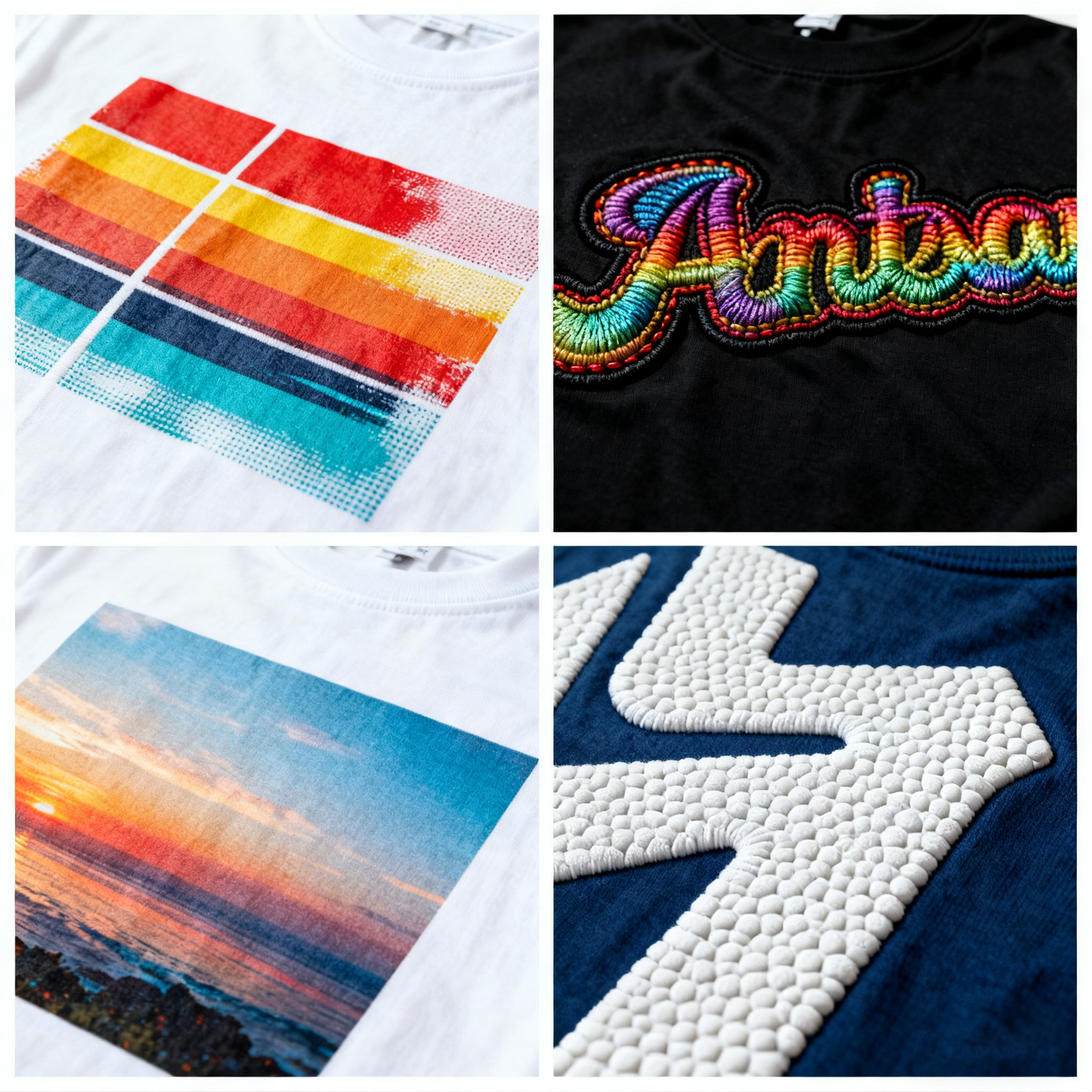 T-Shirt Printing and Decoration Styles